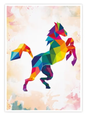 Pferde-Poster-'Colorful-Spirit'-titelbild