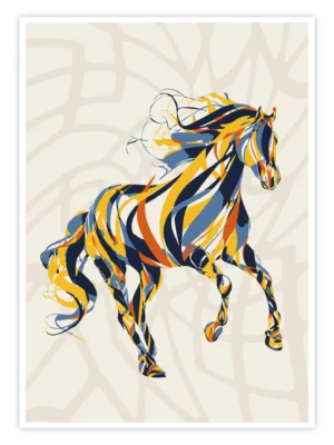 Pferde-Poster-'Flowing-Grace'-titelbild