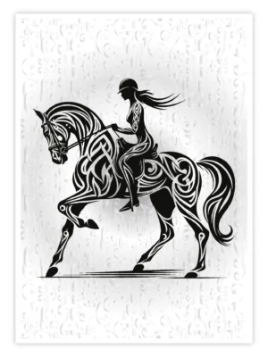 Pferde-Poster-'Silent-Rider'-titelbild