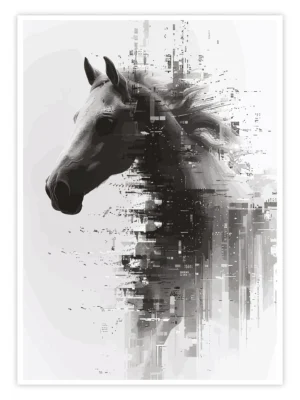 Pferde-Poster-'Silent-Strength'-titelbild