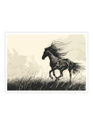 Pferde-Poster-'Wild-Freedom'-titelbild