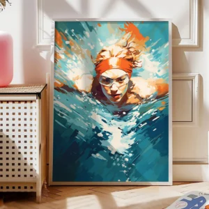 Schwimmen Poster Aqua Breakthrough3-A1