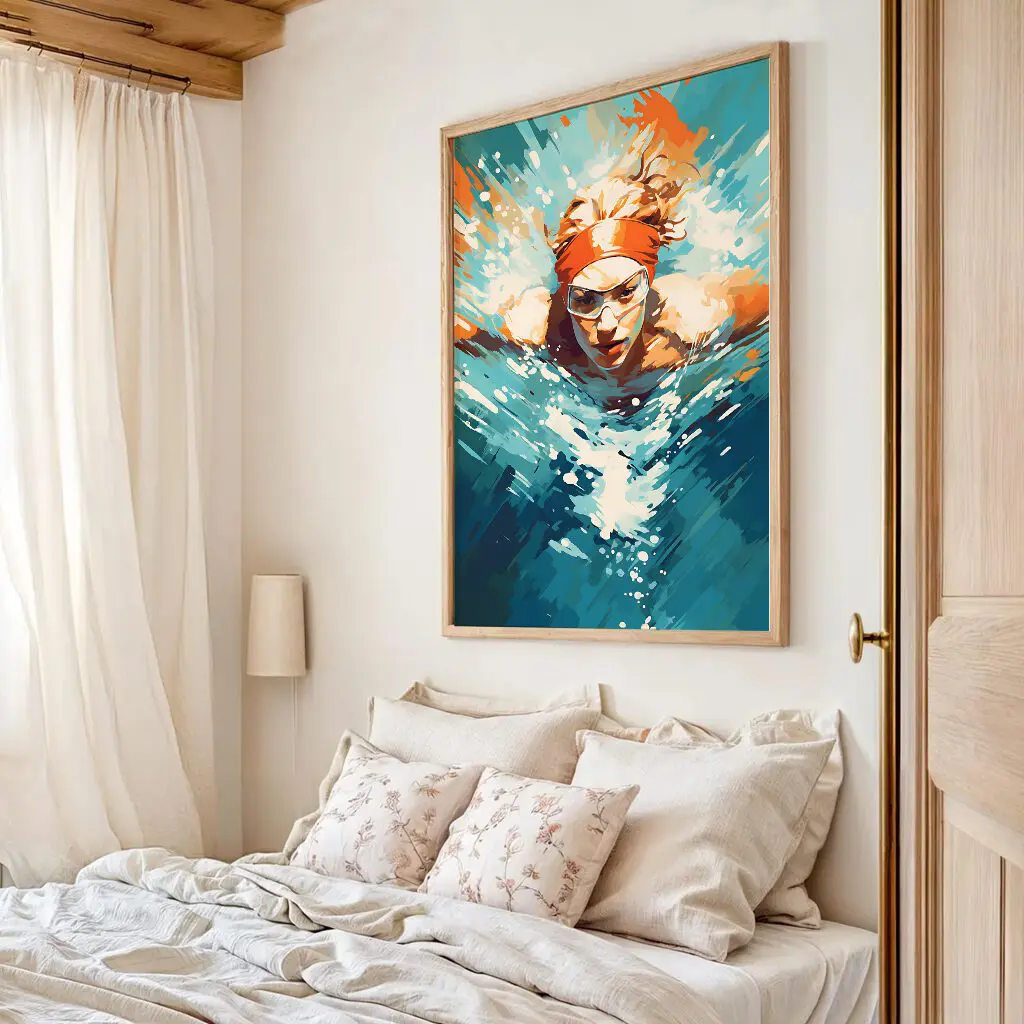 Schwimmen Poster "Aqua Breakthrough" 4 Schwimmen Poster Aqua Breakthrough3-A2