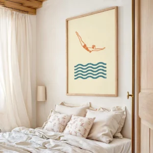 Schwimmen Poster Clean Entry15-A2