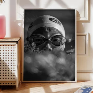 Schwimmen Poster Focused Breath1-A1