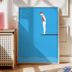 Schwimmen Poster Focused Stillness13-A1