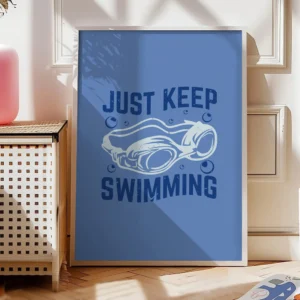 Schwimmen Poster Keep the Stroke7-A1