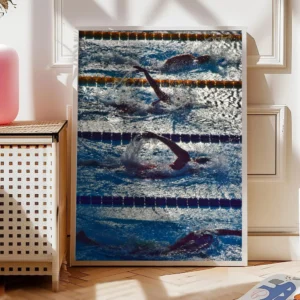 Schwimmen Poster Lane by Lane4-A1