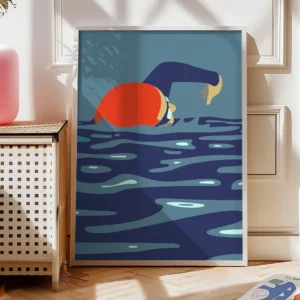 Schwimmen Poster Rhythm of the Stroke20-A1