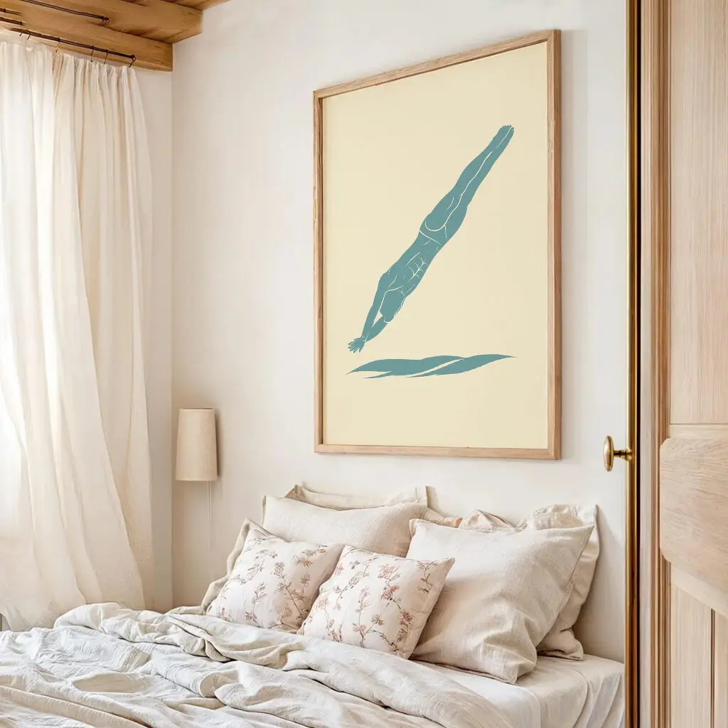 Schwimmen Poster "Silent Descent" 4 Schwimmen Poster Silent Descent6-A2