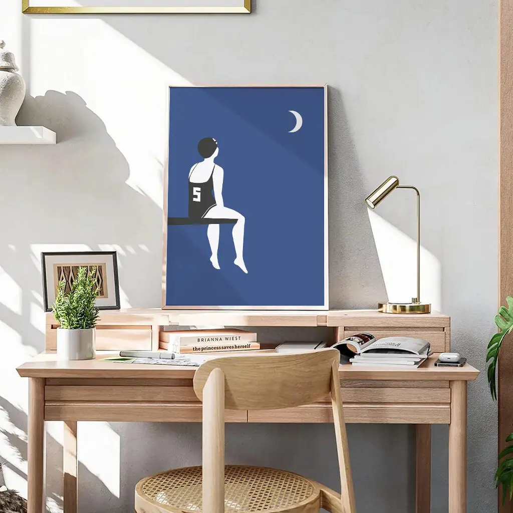 Schwimmen Poster "Silent Pause" 6 Schwimmen Poster Silent Pause14-A3