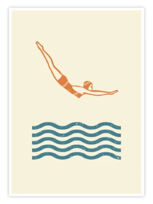 Schwimmen-Poster-'Clean-Entry'-Titelbild