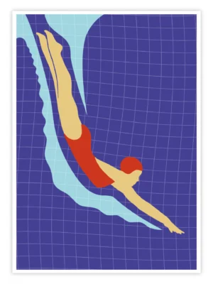 Schwimmen-Poster-'Deep-Entry'-titelbild