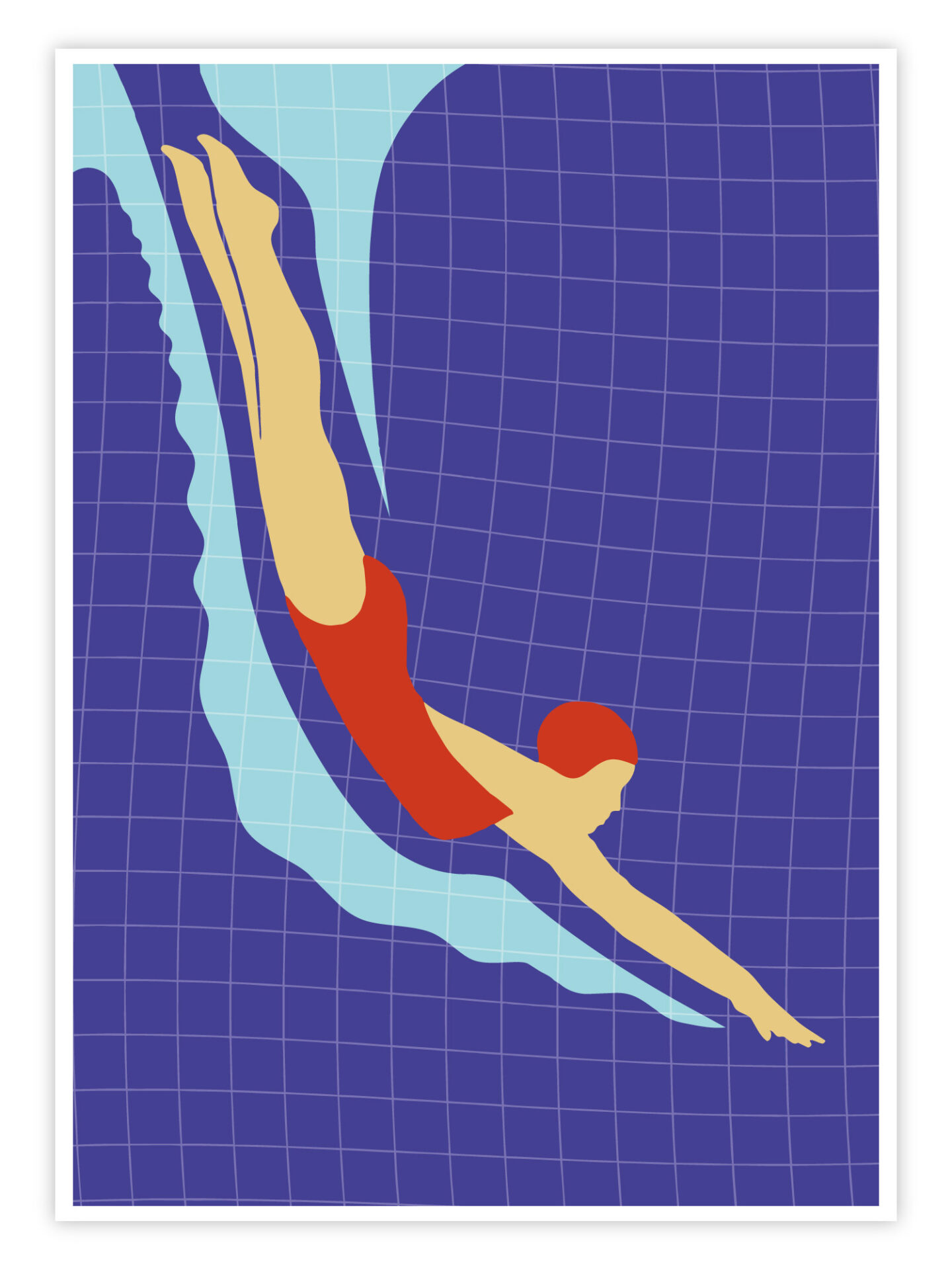 Schwimmen-Poster-'Deep-Entry'-titelbild