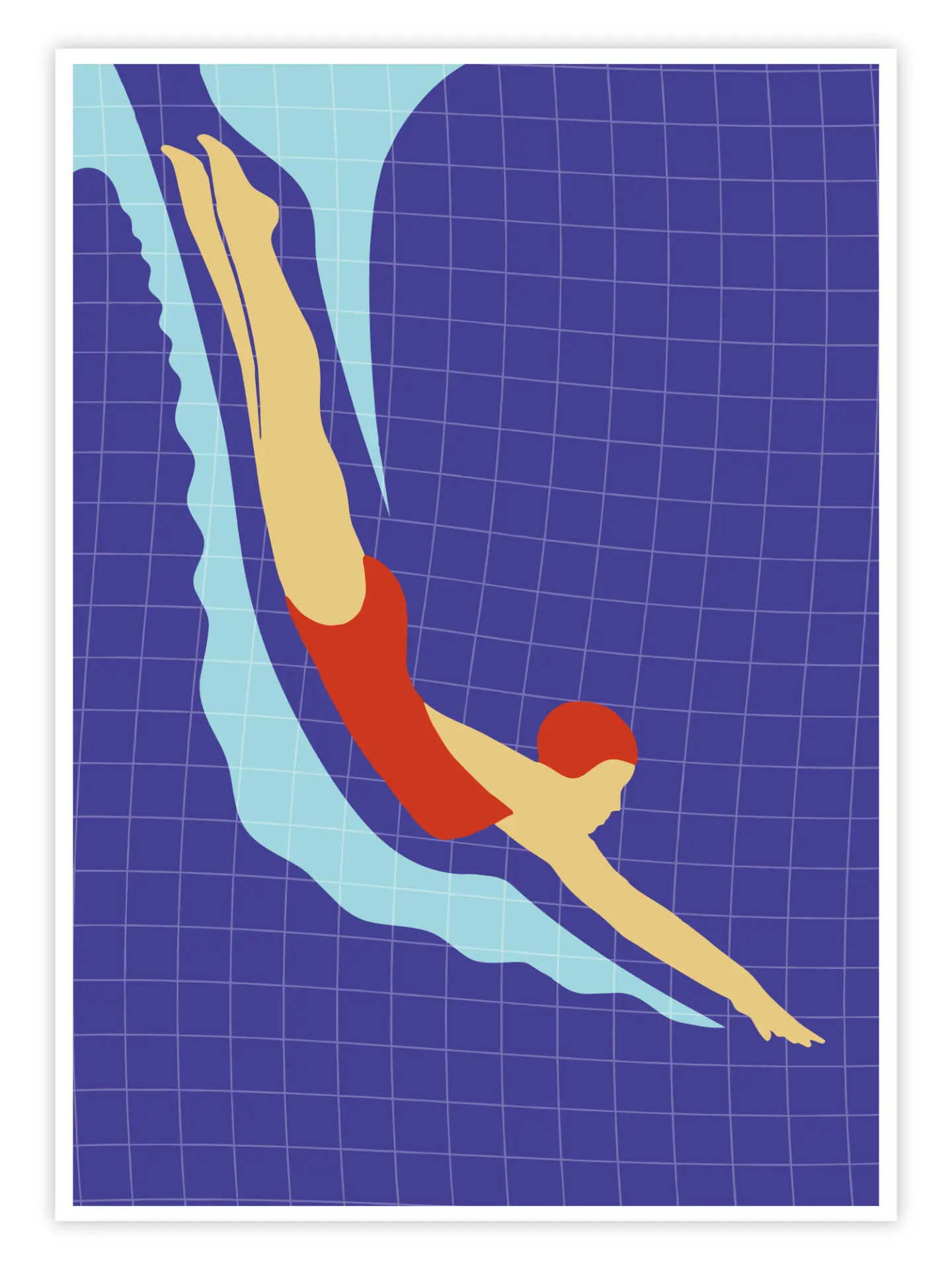 Schwimmen-Poster-'Deep-Entry'-titelbild