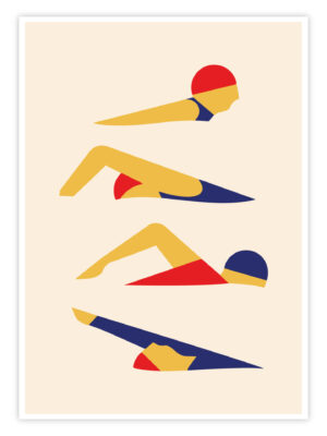 Schwimmen-Poster-'Flow-Sequence'-titelbild