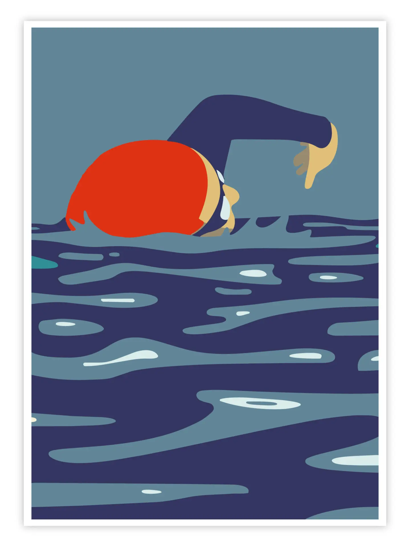 Schwimmen-Poster-'Rhythm-of-the-Stroke'-titelbild