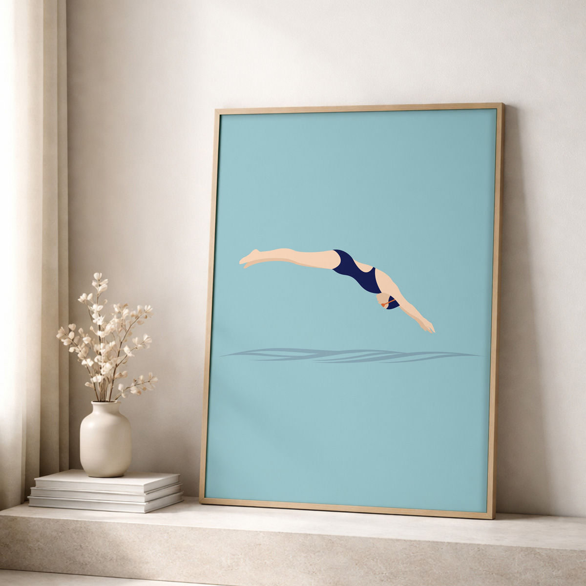Schwimmen Poster "Pure Entry" 4 Schwimmen Poster „Pure Entry“-02