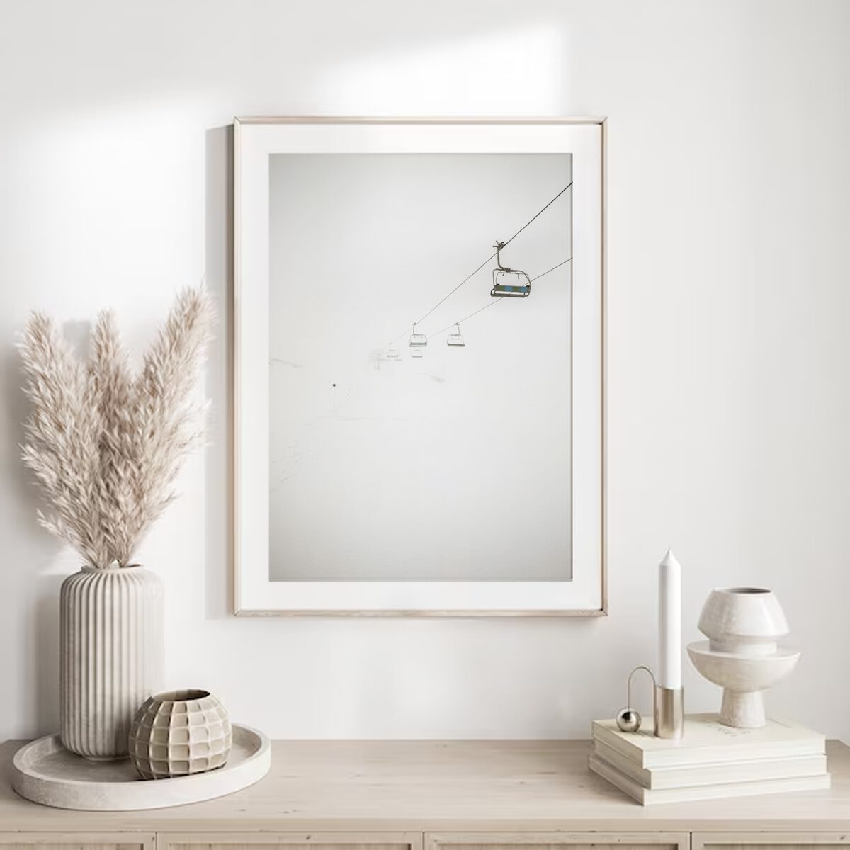 Ski Poster “Quiet Ascent”