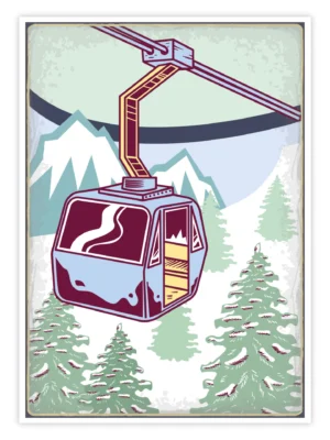 Ski-Poster-'Mountain-Lift-Ride'-titelbild