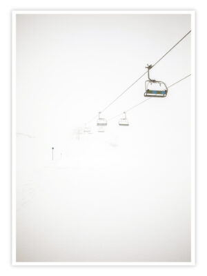 Ski Poster "Quiet Ascent"