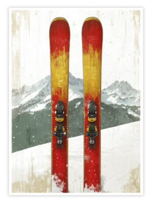 Ski-Poster-'Twin-Lines'-titelbild