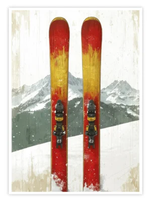 Ski-Poster-'Twin-Lines'-titelbild