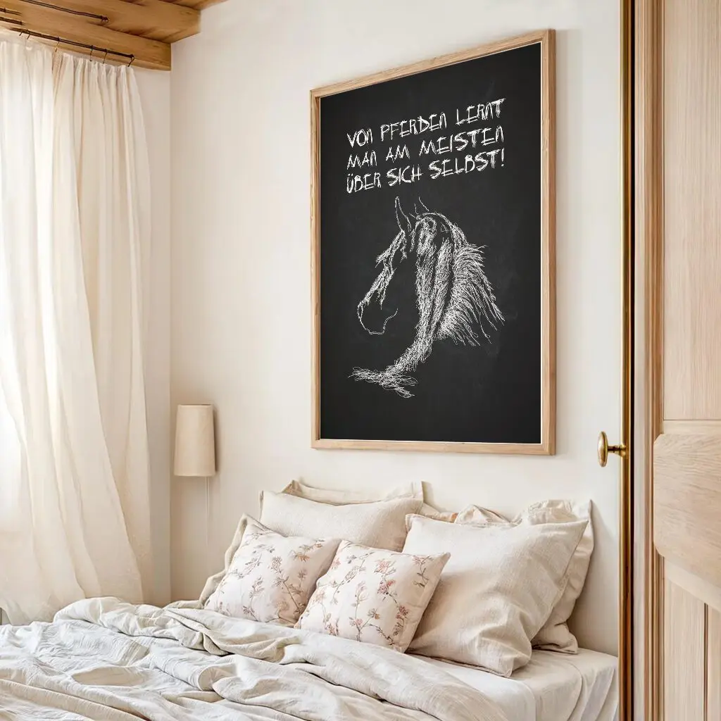 Pferde Poster "Was Pferde uns lehren" 3 Pferde Poster Was Pferde uns lehren28-A2