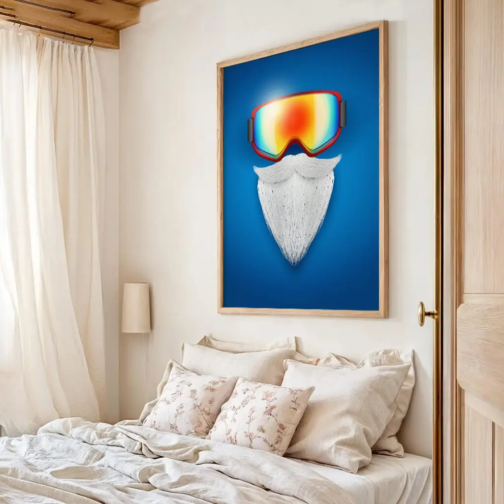 Ski Poster "Powder Legend" 3 Ski Poster Powder Legend17-A2