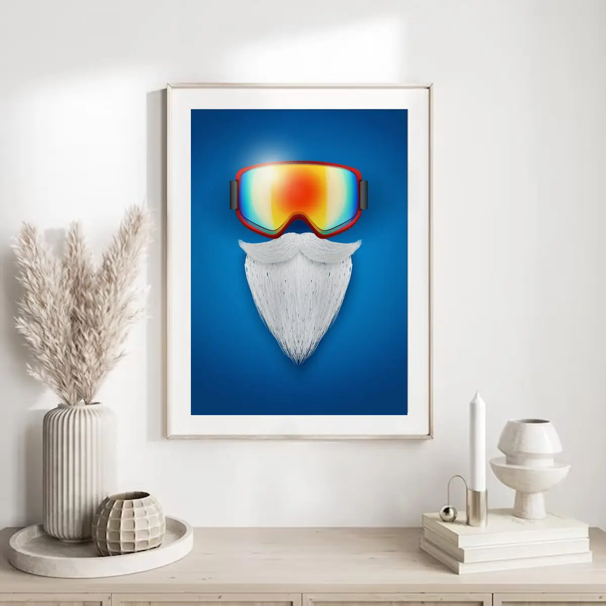 Ski Poster "Powder Legend" 6 Ski Poster Powder Legend17-A4