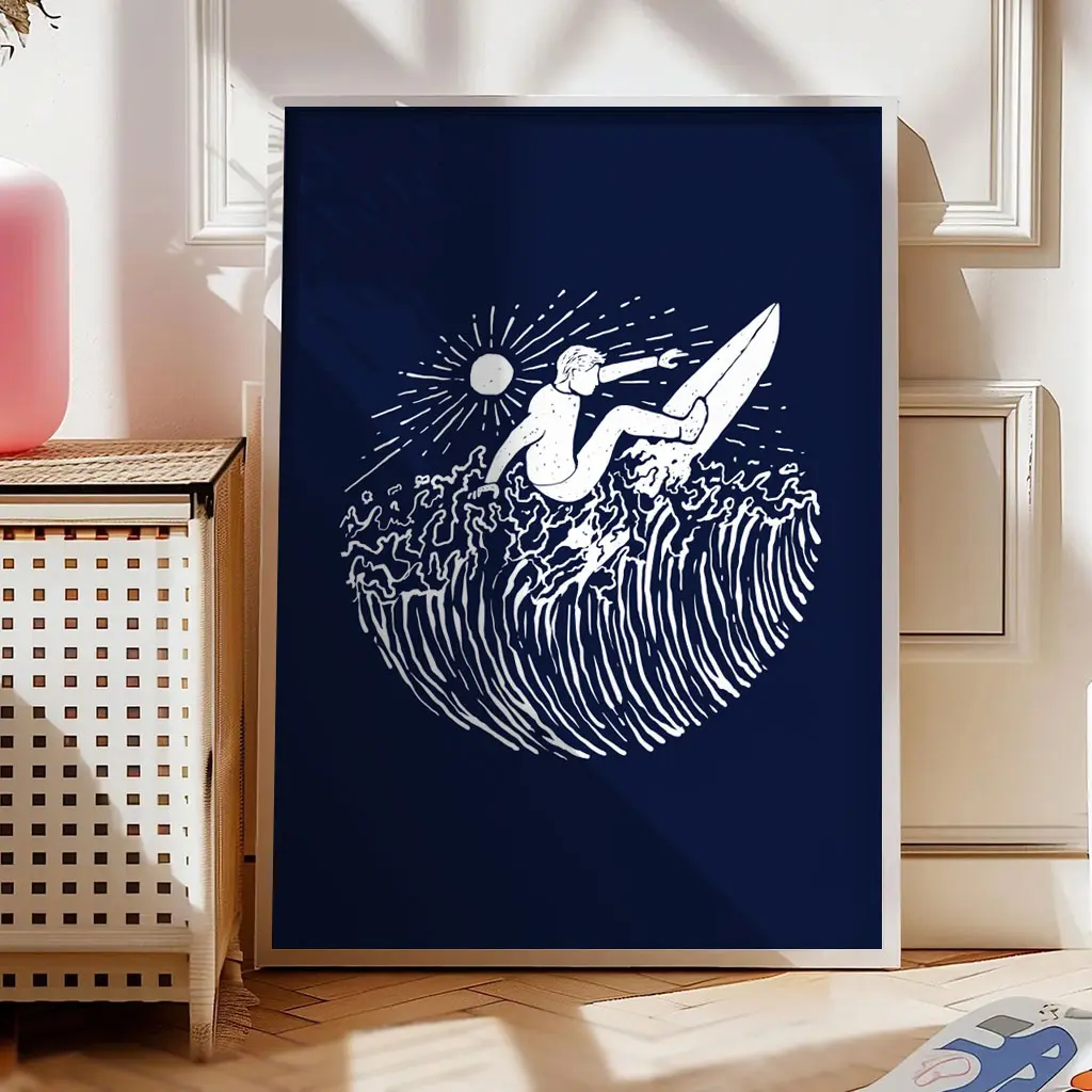 Surf Poster „Midnight Surf Spirit“ 3 Surf Poster „Midnight Surf Spirit“ – Bild 3