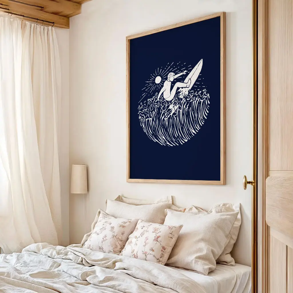 Surf Poster „Midnight Surf Spirit“ 4 Surf Poster „Midnight Surf Spirit“ – Bild 4