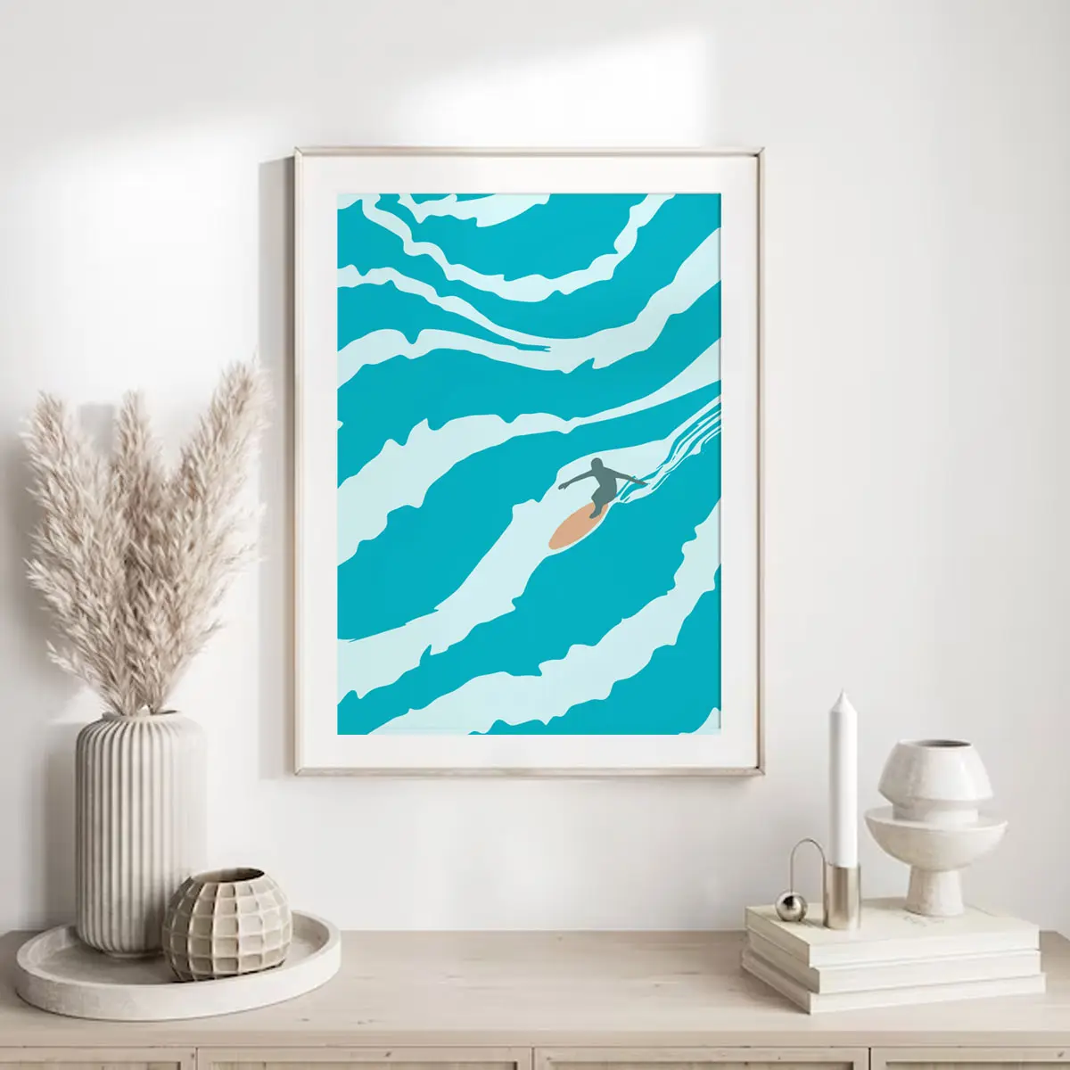 Surf Poster „Turquoise Wave Ride“ 7 Surf Poster „Turquoise Wave Ride“ – Bild 7
