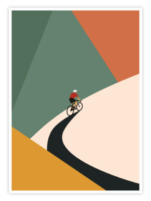 Fahrrad Poster „Endless Ride“