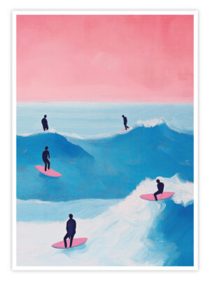 Surf-Poster-„Pastel-Surf-Vibes“-titelbild