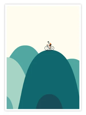 „Summit-Ride“Fahrrad-Poster_titelbild