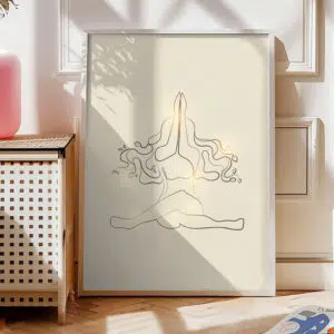 Yoga Poster „Flow of Balance“