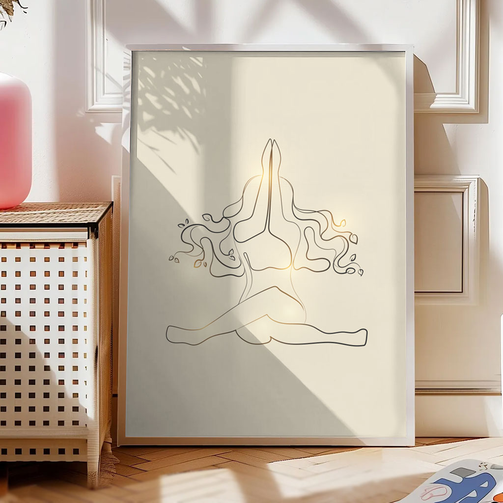 Yoga Poster „Flow of Balance“
