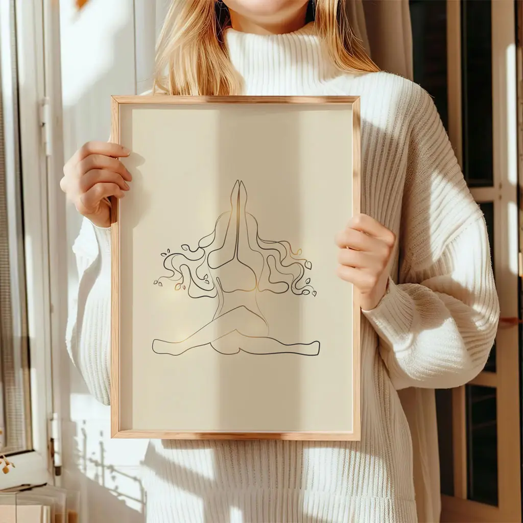 Yoga Poster „Flow of Balance“ 5 Yoga Poster „Flow of Balance“ – Bild 5