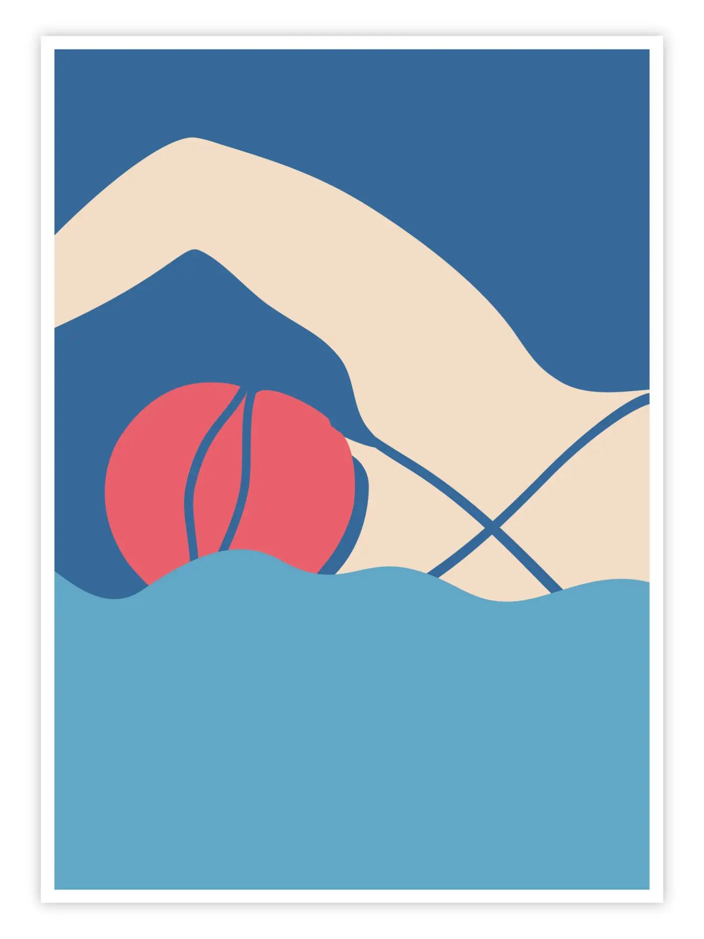 Schwimm-Poster-„Freestyle“-Titelbild