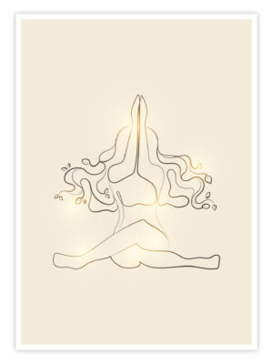 Yoga-Poster-„Flow-of-Balance“-Titelbild