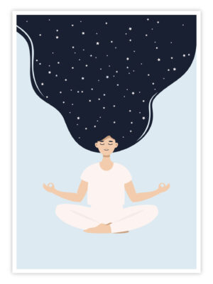 Yoga-Poster-„Inner-Universe“-Titelbild