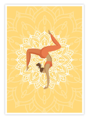 Yoga-Poster-„Mandala-Balance“-Titelbild