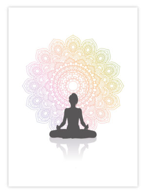 Yoga-Poster-„Mandala-Meditation“-Titelbild