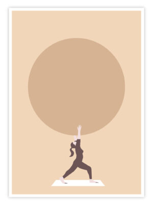 Yoga-Poster-„Rise-Above“-Titelbild