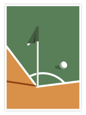 Fußball Poster „Corner Play“