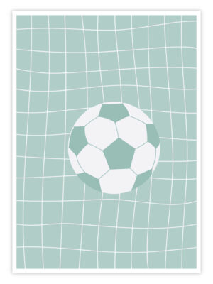Fußball Poster „Goal Line“