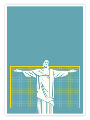Fußball Poster „Guardian of the Goal“