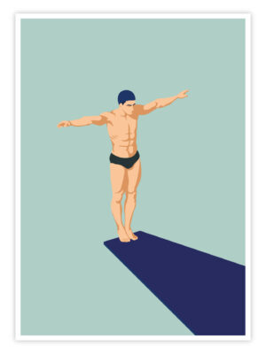 Schwimm-Poster-„Take-Off“-titelbild