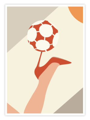 Fußball-Poster-„Balance“-titelbild
